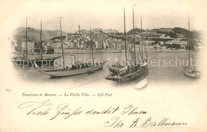 Menton Alpes Maritimes La Vieille Ville