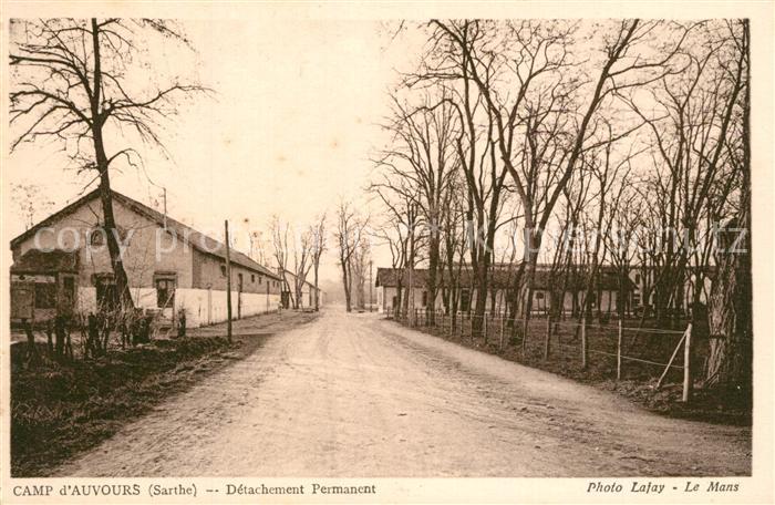 Sarthe La (Departm.) Camp d’Auvours Detachement Permanent