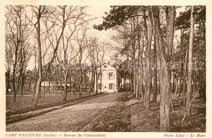 Sarthe La (Departm.) Camp d’Auvours Bureau du Commandant