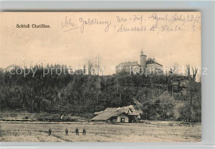 Chatillon Allier Schloss Chatillon