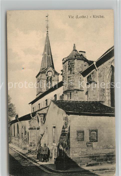 Vic-sur-Seille Kirche