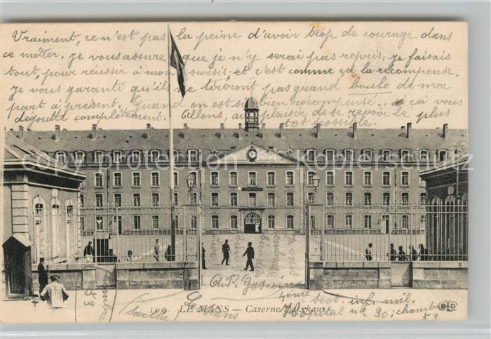 Le Mans Sarthe Caserne Paixhans