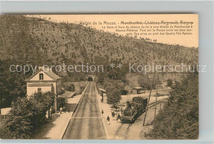Laval-Dieu Montherme 08 Ardennes La Gare et Gare du chemin de fer