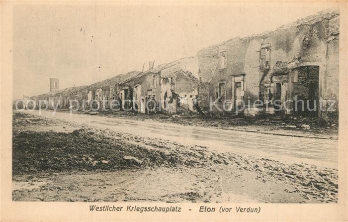 Eton Meuse Westlicher Kriegsschauplatz
