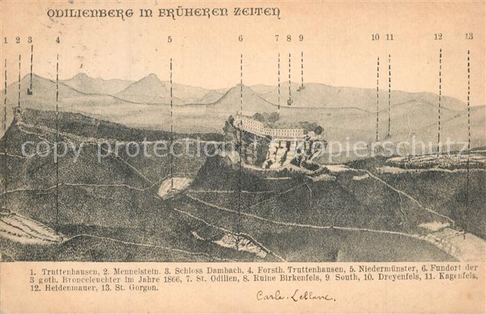 Odilienberg St Ansicht frühere Zeiten