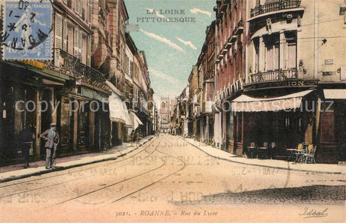 Roanne Loire Rue du Lycee