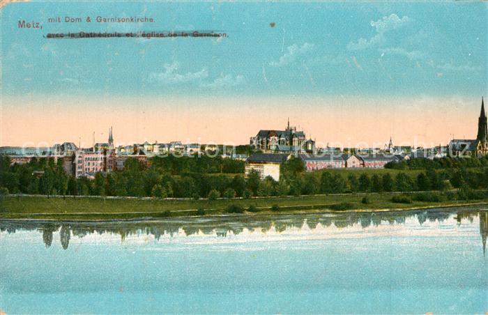 Metz  57 Moselle Dom Garnisonkirche