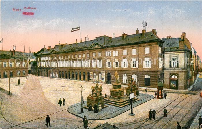 Metz  57 Moselle Rathaus