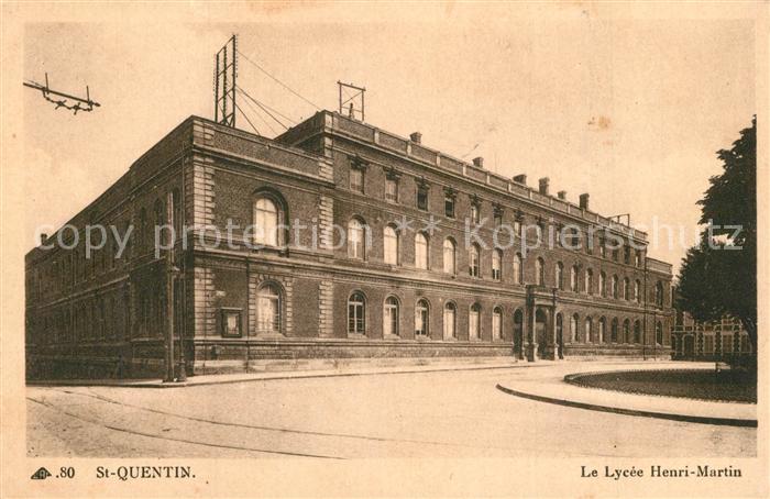 St Quentin Aisne Le Lycee Henri Martin