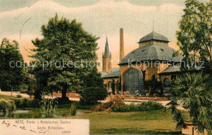Metz  57 Moselle Botanischer Garten