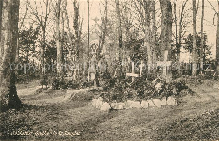 Saint-Souplet Nord Soldatengräber