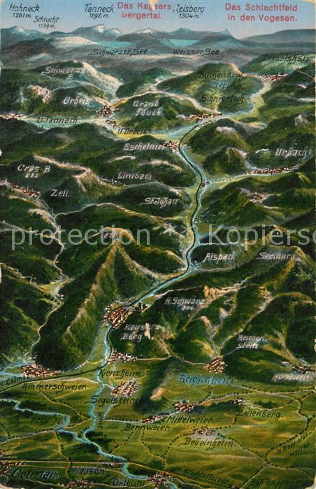 Reichenweier Reichenweiher Panoramakarte