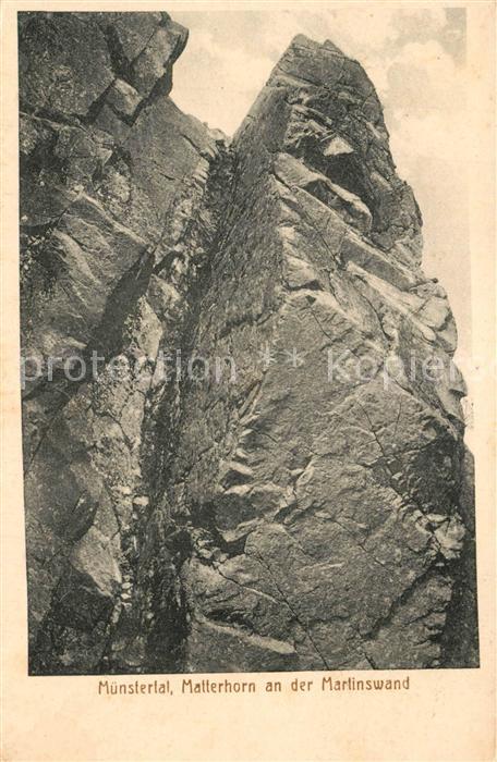 Muenstertal Schwarzwald Malterhorn Martinswand