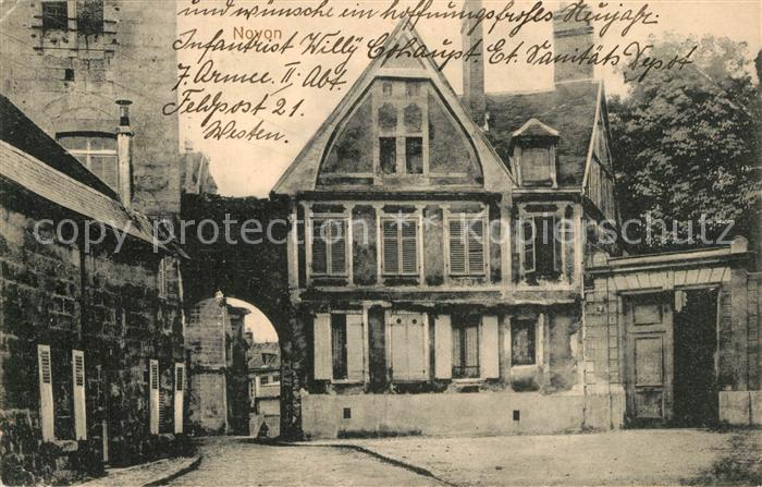 Noyon Oise Ortsansicht