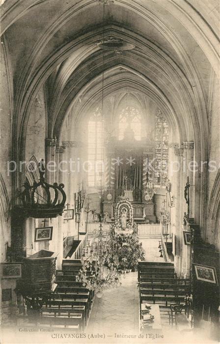 Chavanges Kirche Altarraum