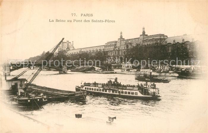 Paris Seine Pont des Saints Peres