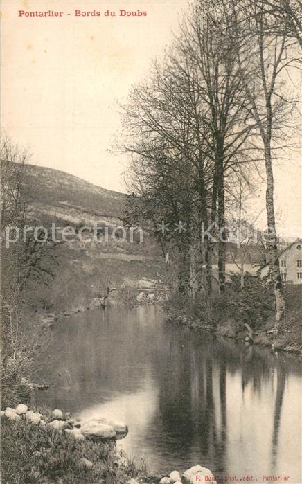 Pontarlier Doubs Bords