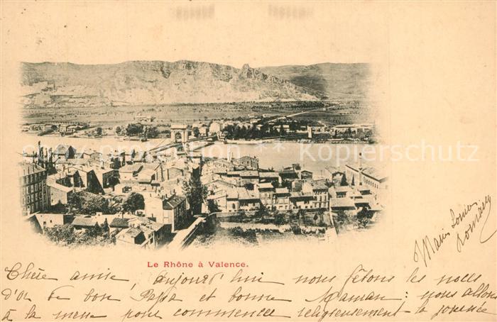Valence 26 Panorama Rhone