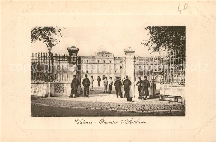 Valence 26 Artillerie Quartier