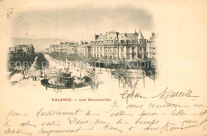 Valence 26 Les Boulevards