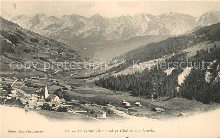 Grand-Bornand Le Chaine des Aravis