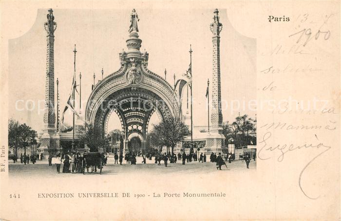 Paris Porte Monumentale