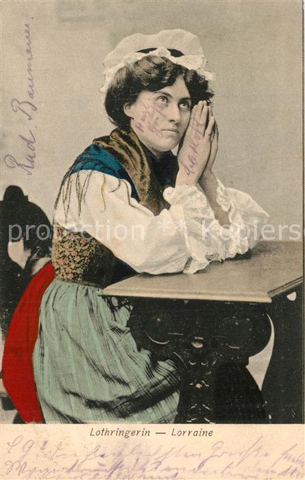 Metz  57 Moselle Lothringerin