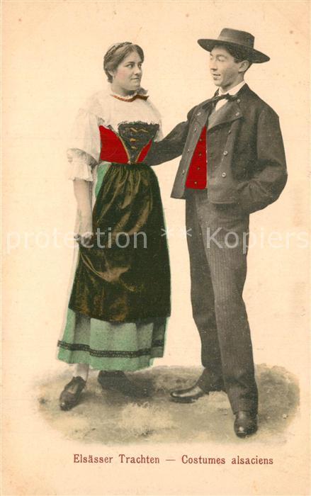 Elsass Alsace Elsaesser Trachten
