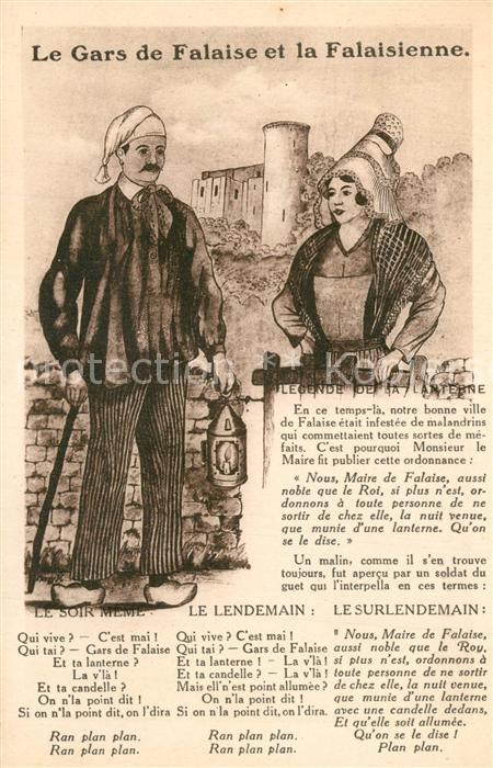 Falaise Calvados Le Gars Falaisienne Chronik