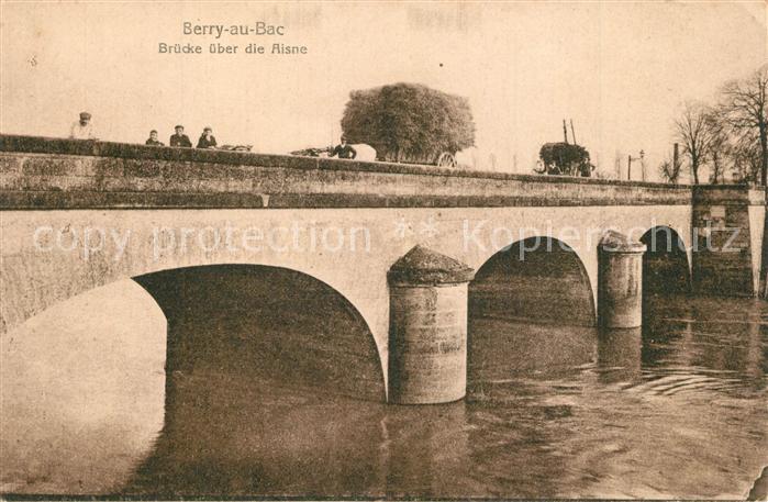 Berry-au-Bac Bruecke Aisne