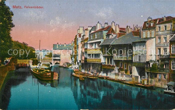 Metz  57 Moselle Felsenbaeder