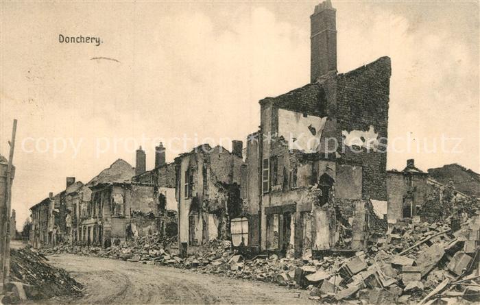 Donchery Kriegszerstoerung