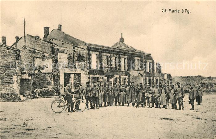 Marie-a-Py Sainte Kompanie Soldaten