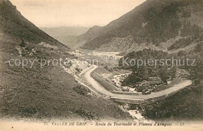 Col du Tourmalet Plateau de Artigues Vallee de Grip