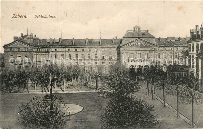 Zabern Saverne Schlossplatz