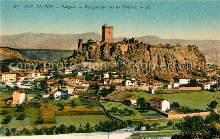 Polignac Haute-Loire Panorama Les Cevennes