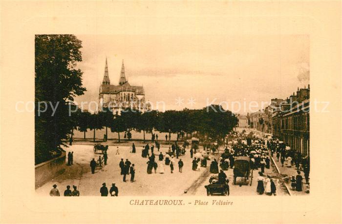 Chateauroux Indre Place Voltaire