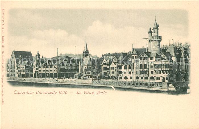 Paris Altstadt Weltausstellung