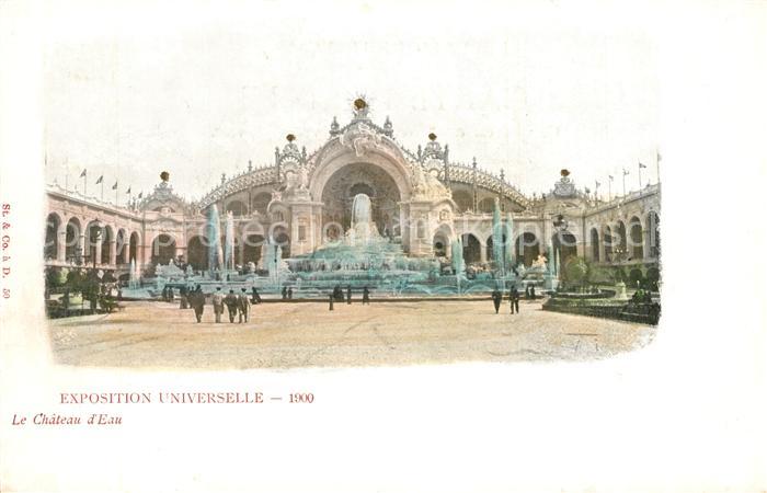 Paris Weltausstellung Chateau d Eau