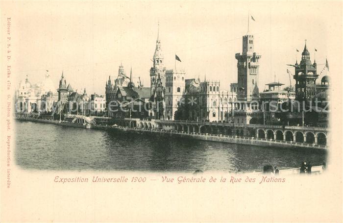 Paris Weltausstellung Rue des Nations