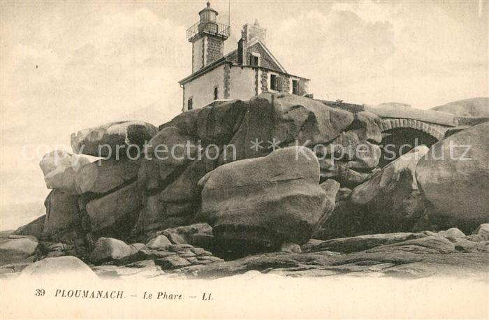 Ploumanach Leuchtturm