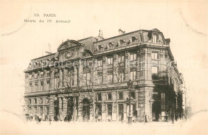 Paris Rathaus IV Arround