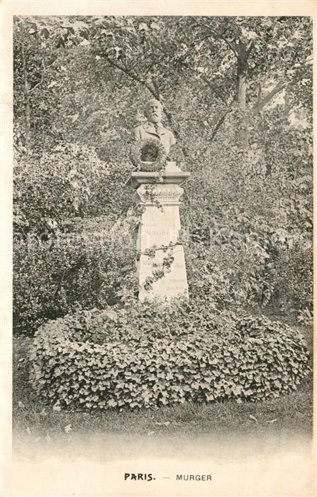 Paris Denkmal Murger