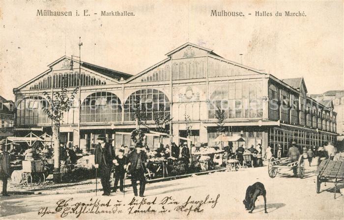 Mulhouse Muehlhausen Markthallen