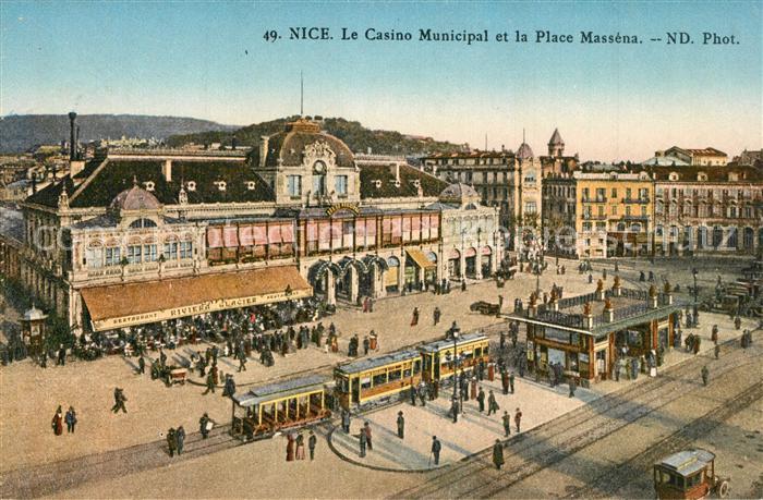 Nice Alpes Maritimes Casino Municipal Place Massena