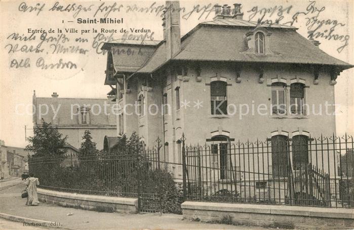 Saint-Mihiel Ville per la Route de Verdun