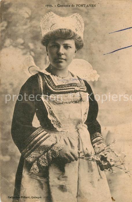 Pont-Aven Tracht Mädchen