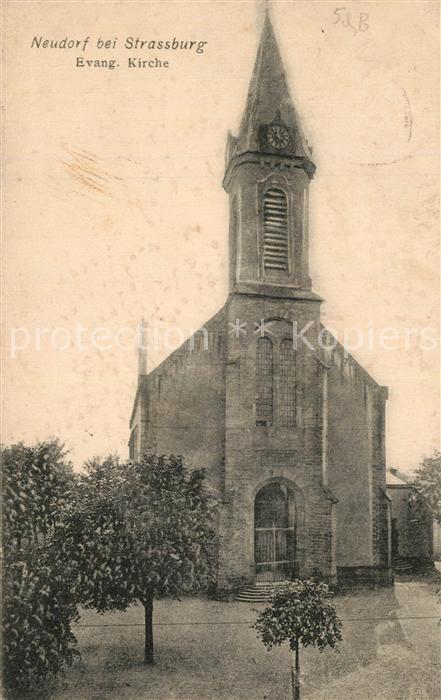 Neudorf Strasbourg Evangelische Kirche