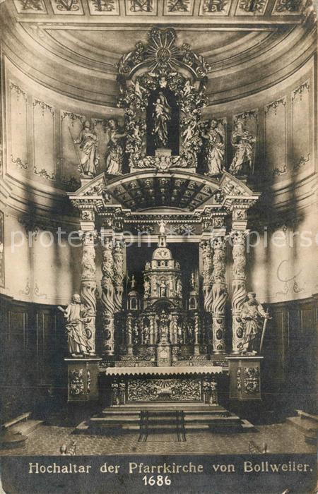 Bollweiler Hochaltar Pfarrkirche