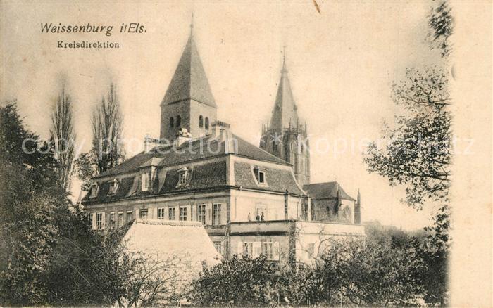 Weissenburg Elsass Kreisdirektion